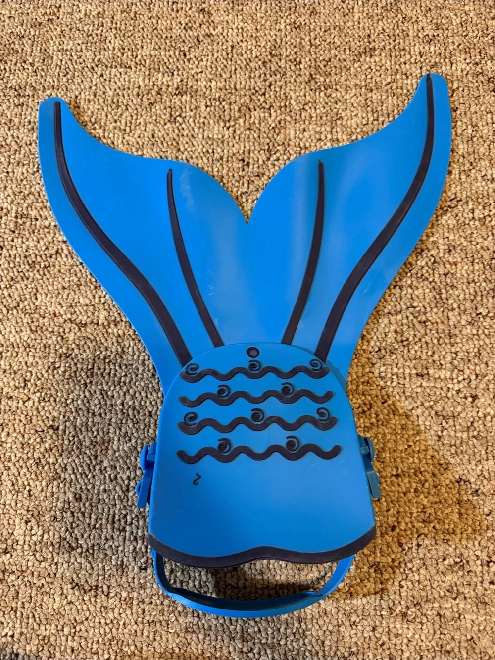 Blue Kids Mermaid Swim Monofin